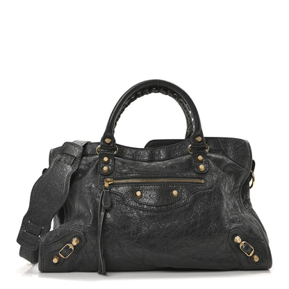 Balenciaga Agneau Giant 12 Gold Hardware City Gris Fossile 1 of 10