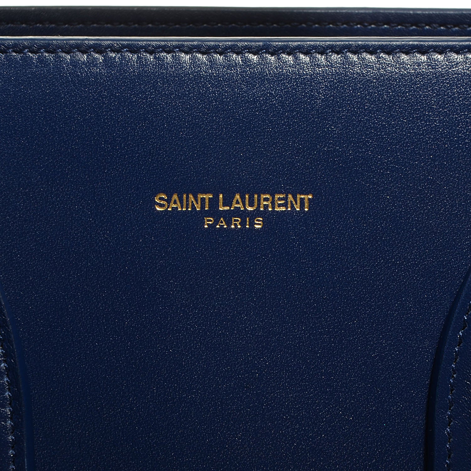 Saint Laurent Leather Classic Sac De Jour Small Blue 9 of 9