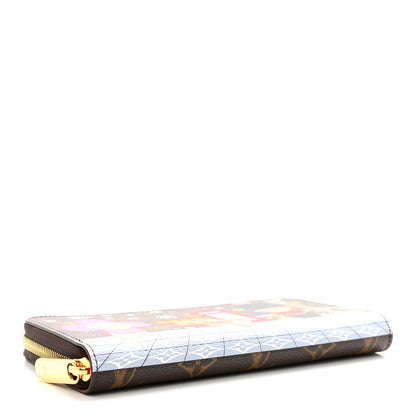 Louis Vuitton Monogram 2021 Christmas Animation London Zippy Wallet 4 of 7