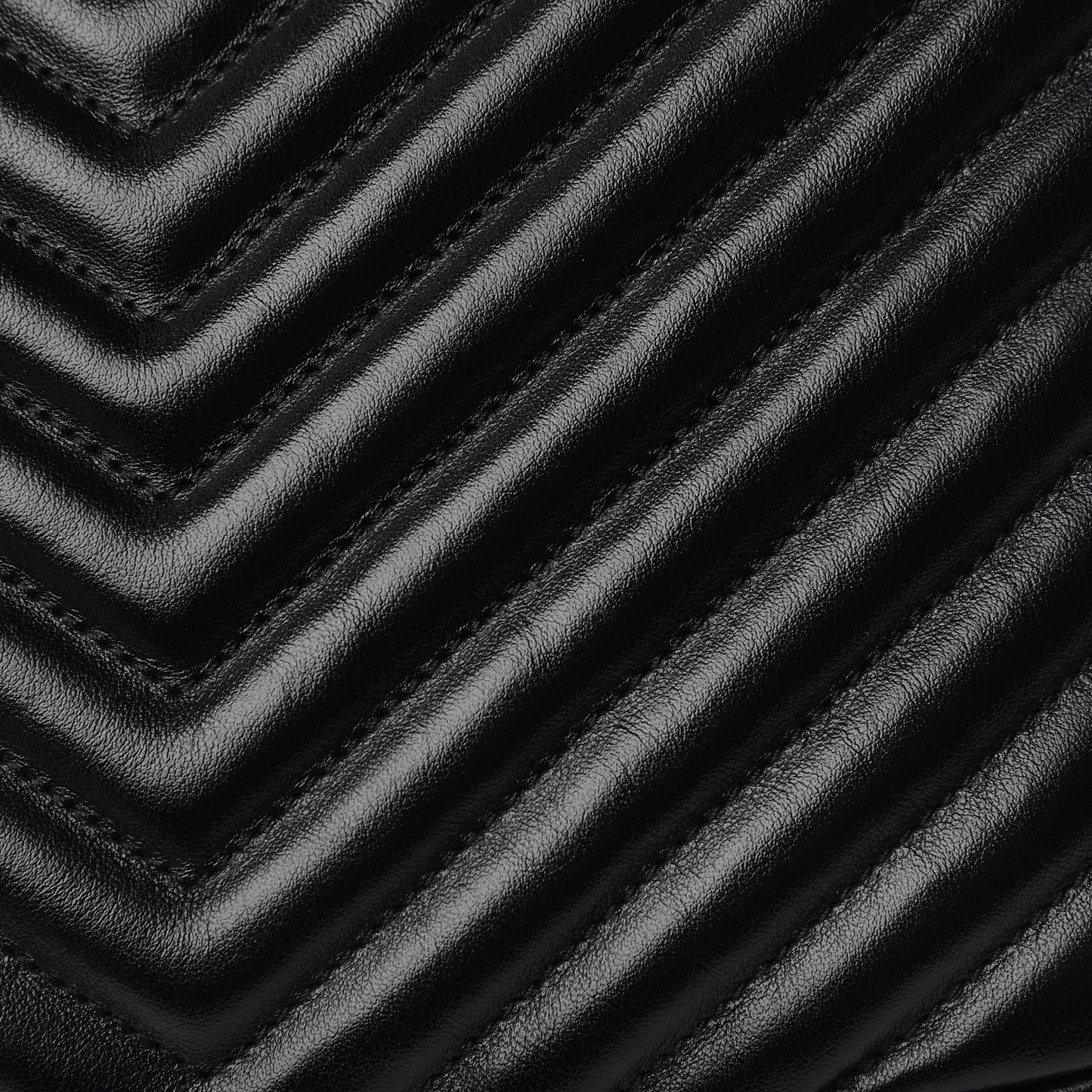 Calfskin Matelasse Monogram Lou Camera Bag Black