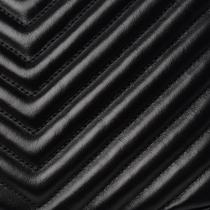 Saint Laurent Calfskin Matelasse Monogram Lou Camera Bag Black 11 of 14