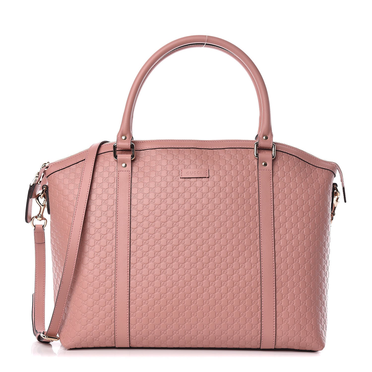 Gucci Soft Microguccissima Large Dome Satchel Soft Pink 1 of 10