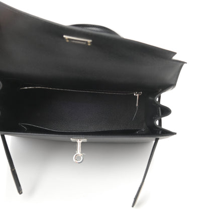Hermes Epsom Kelly Sellier 25 Black 5 of 11