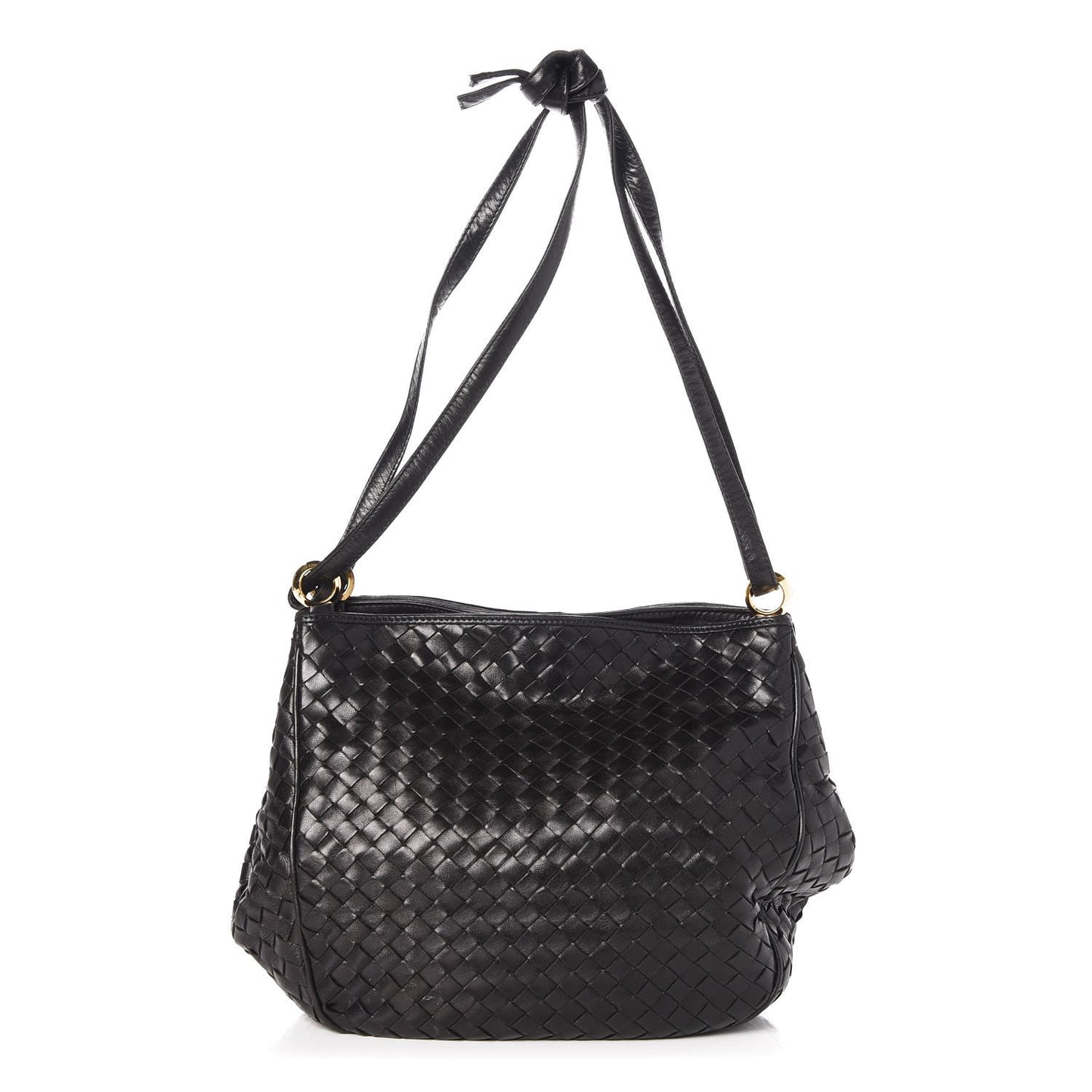 Nappa Intrecciato Tote Nero Black