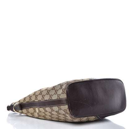 Gucci Monogram Medium New Britt Hobo Brown 3 of 11