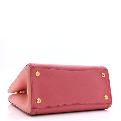 Prada Saffiano Lux 2way Tote Tamaris Camelia 4 of 10