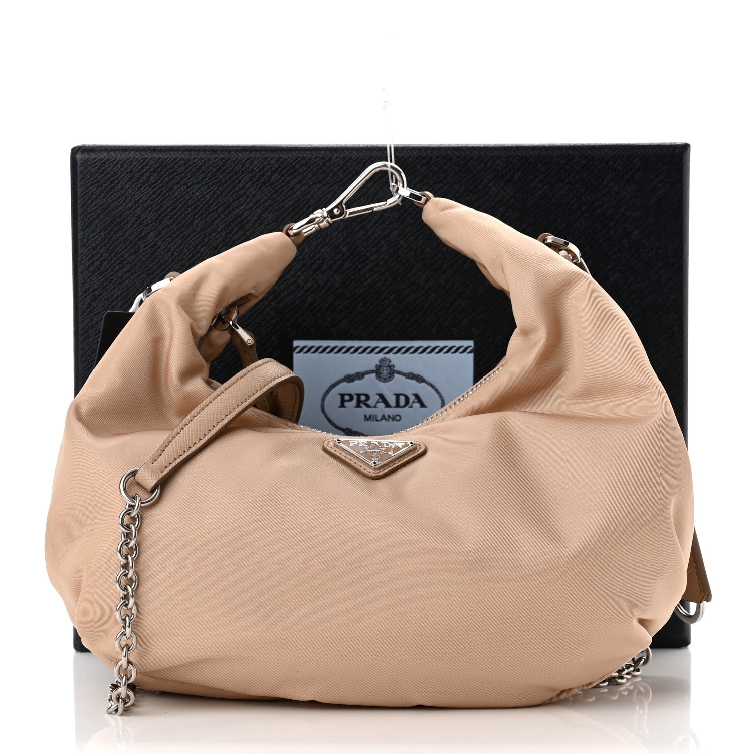 Prada Tessuto Nylon Saffiano Re-Edition 2006 Shoulder Bag Cammeo 11 of 11