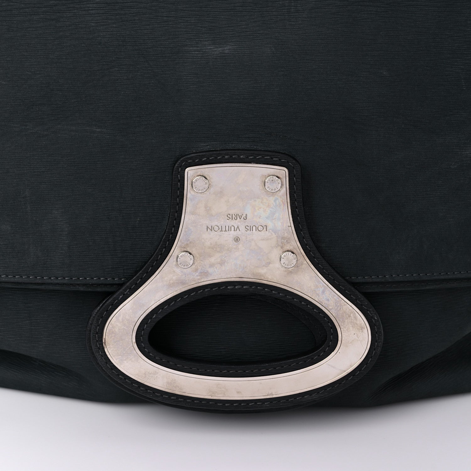 Louis Vuitton Nubuck Calfskin Folded Messenger Bag Grey 17 of 19