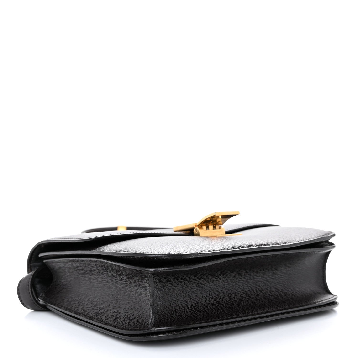 Celine Liege Calfskin Medium Classic Box Flap Bag Chestnut 4 of 10