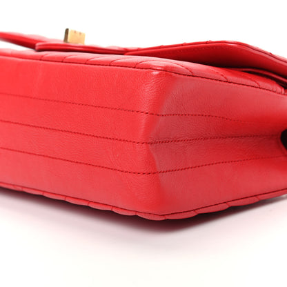 Chanel Calfskin Chevron Quilted 2.55 Reissue 225 Flap Red 7 of 9