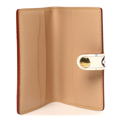 Louis Vuitton Monogram Multicolor Carnet de Bal Mini Agenda Cover White 5 of 7