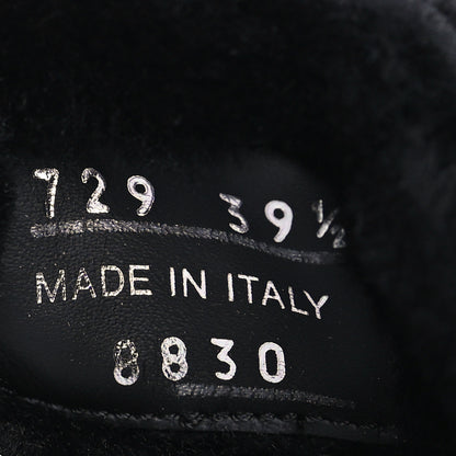 Prada Re-Nylon Piuma Triangle Logo Padded Drawcord Rush 20mm Slippers 39.5 Black 9 of 9
