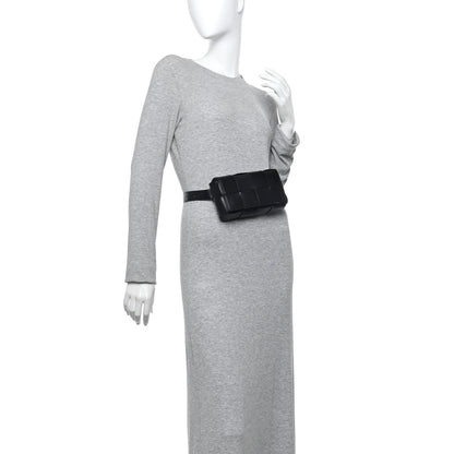 Bottega Veneta Nappa Maxi Intreccio The Belt Cassette Bag Black 2 of 11