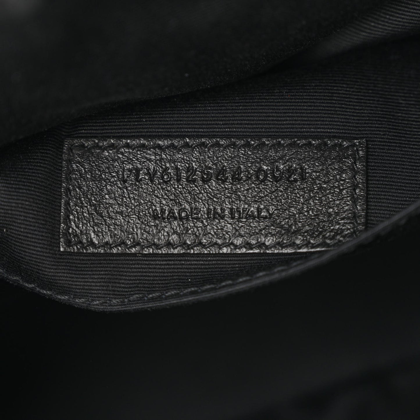 Calfskin Matelasse Monogram Lou Camera Bag Black