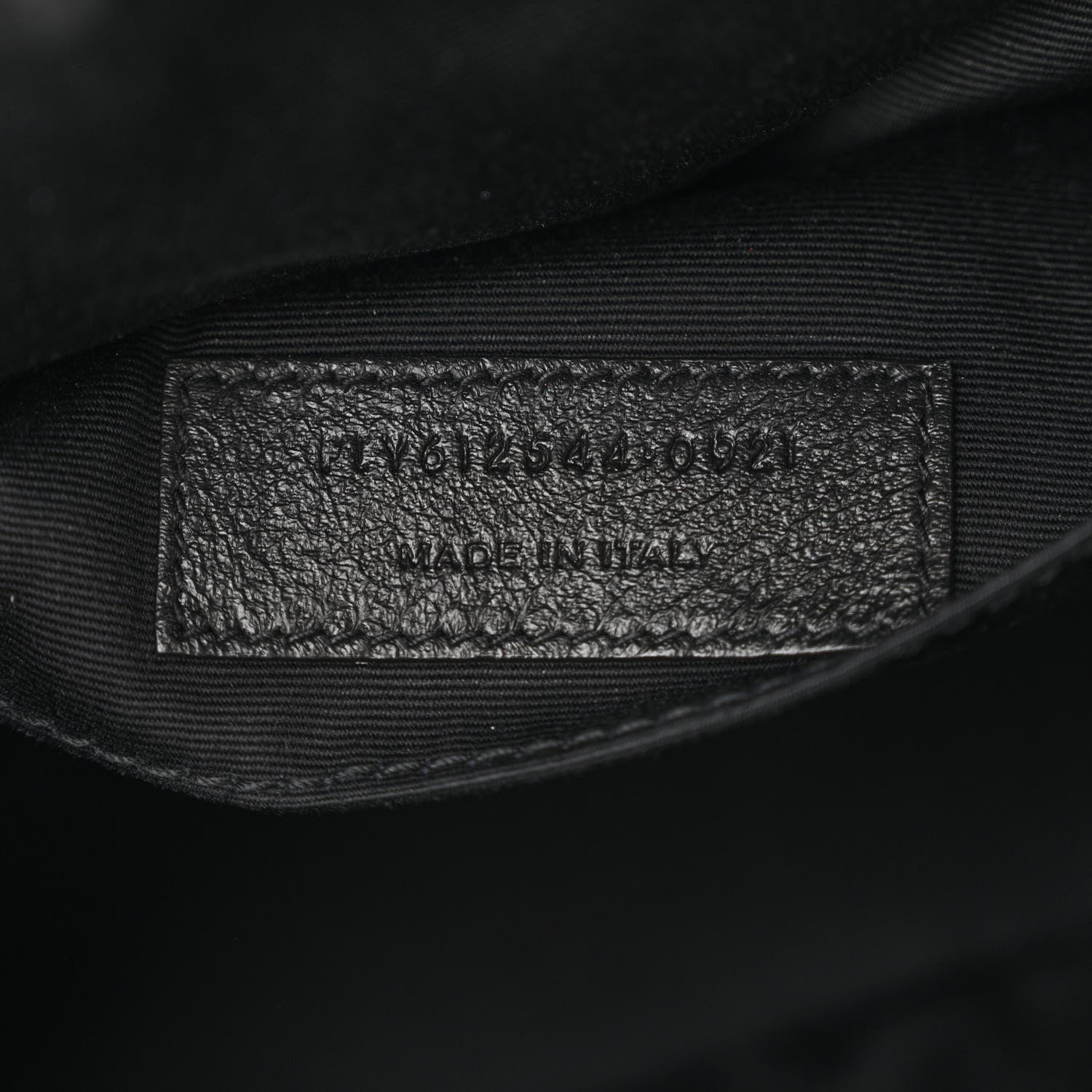 Saint Laurent Calfskin Matelasse Monogram Lou Camera Bag Black 7 of 10