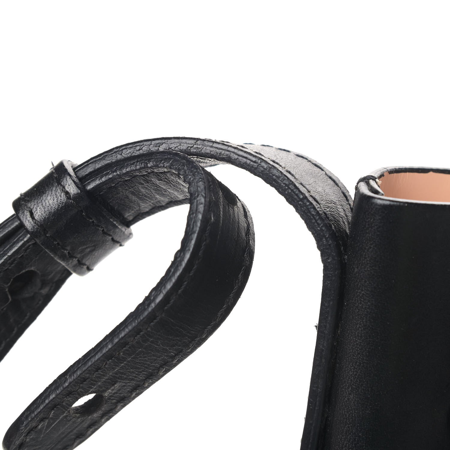 Mansur Gavriel Calfskin Mini Bucket Bag Black Ballerina 14 of 14