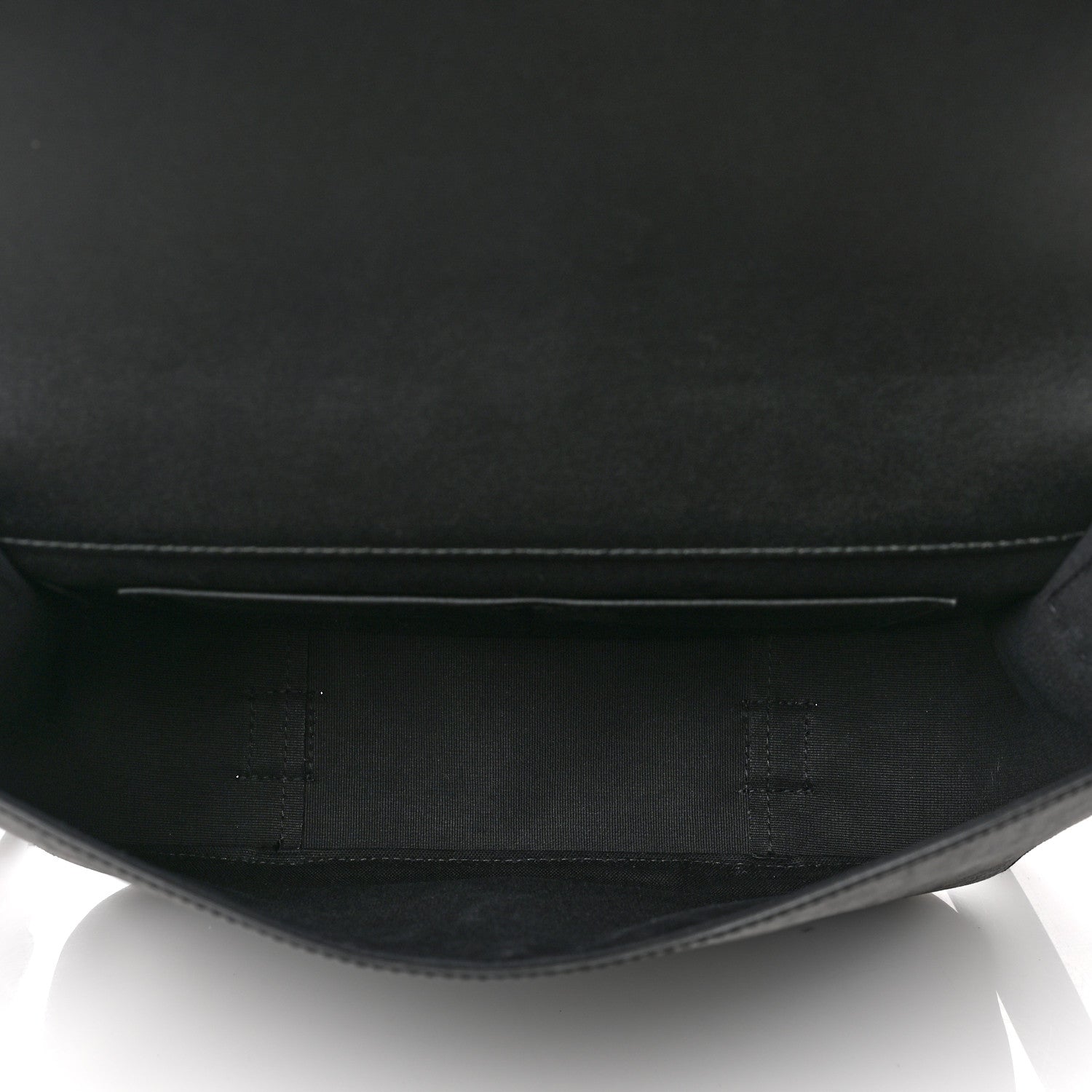 Salvatore Ferragamo Calfskin Gancini Messenger Bag Black 4 of 8