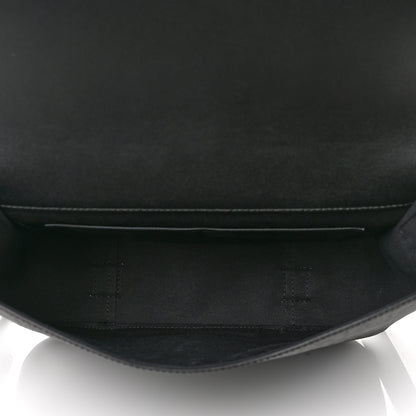 Salvatore Ferragamo Calfskin Gancini Messenger Bag Black 4 of 8