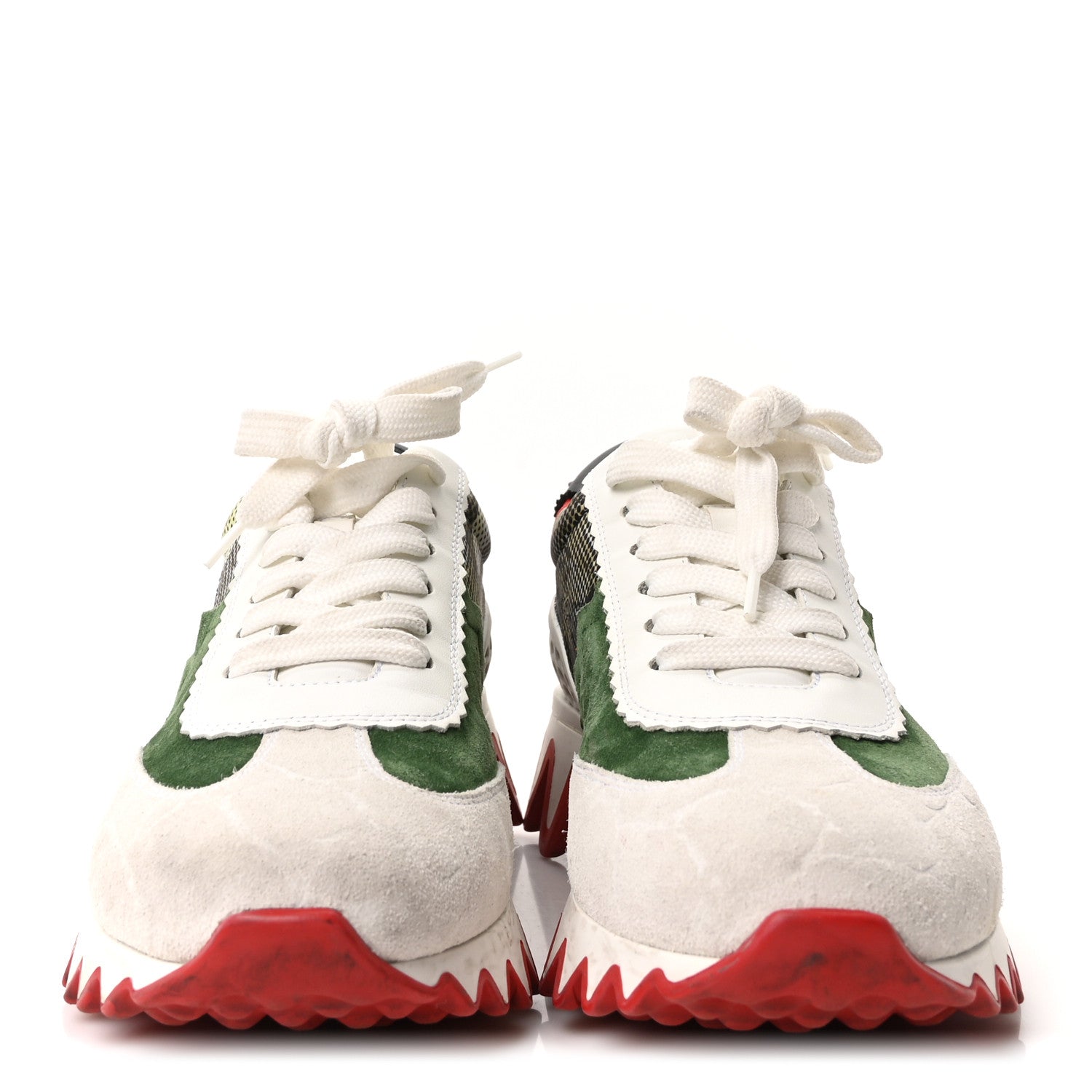 Christian Louboutin Crostali CLF Sporty Womens Loubishark Donna Sneakers 37 Version Multicolor 3 of 9