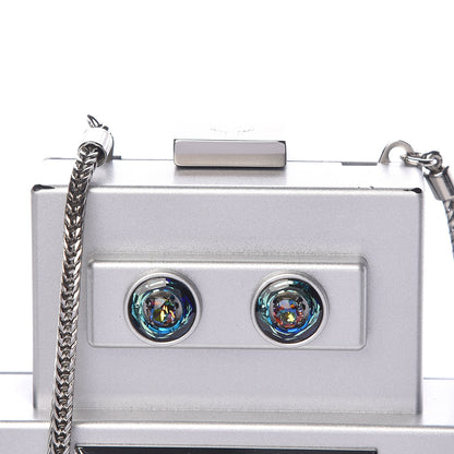 MCM Perspex Roboter Series Clutch Bag Silver 15 of 29