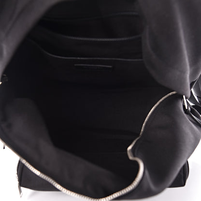 Saint Laurent Canvas City Backpack Black 5 of 10