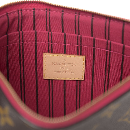 Louis Vuitton Monogram Neverfull MM GM Pochette Pivoine 5 of 6