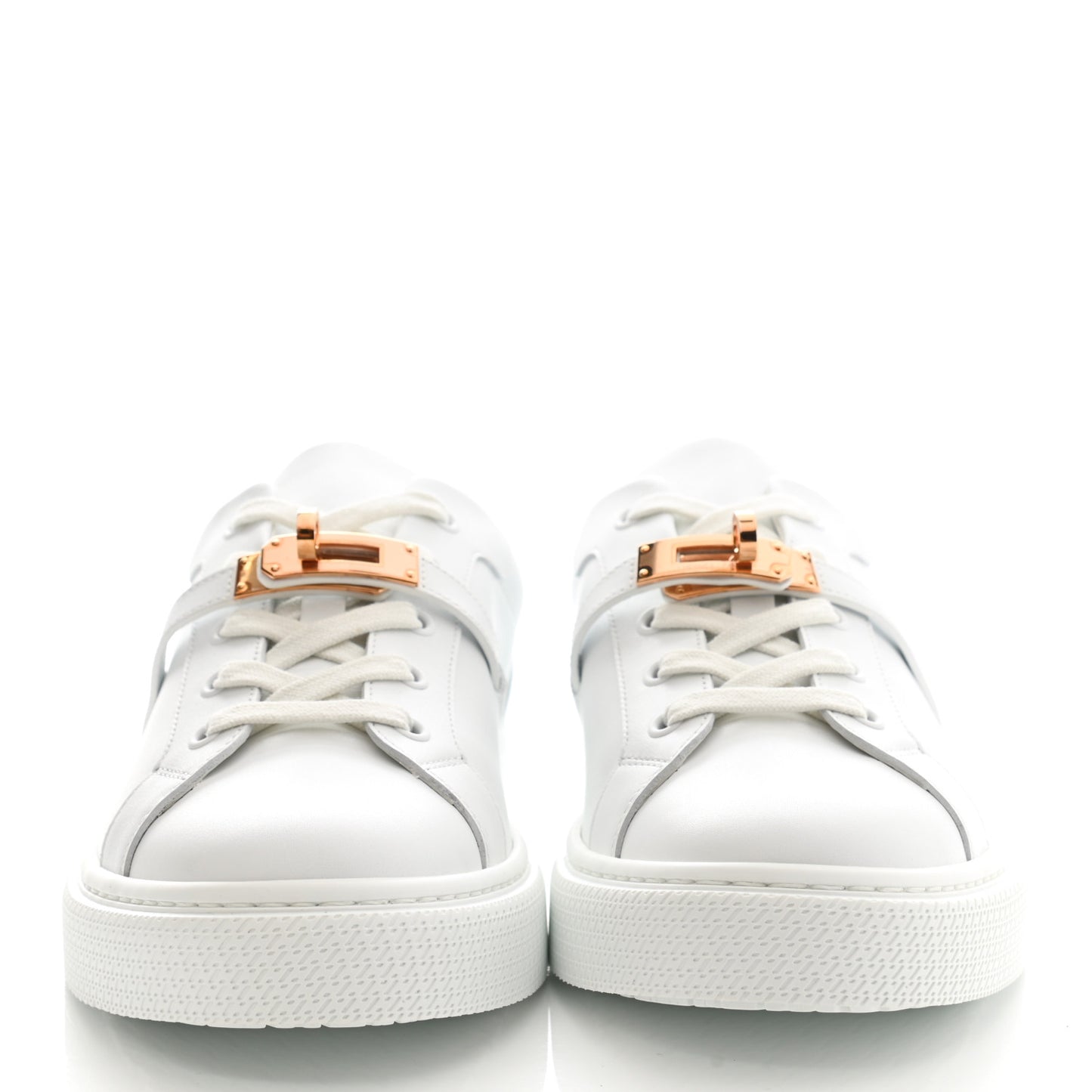 Calfskin Day Sneakers 40 White