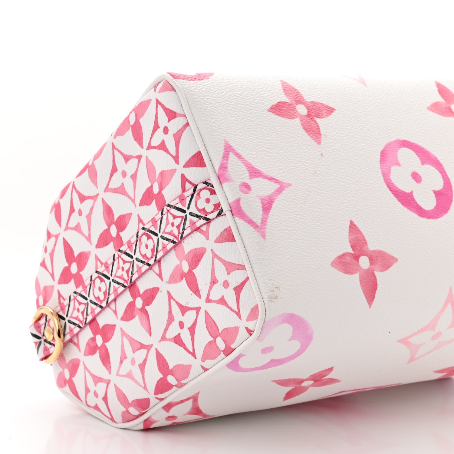 Louis Vuitton Monogram Giant By The Pool 2.0 Speedy Bandouliere 25 Rose 8 of 13