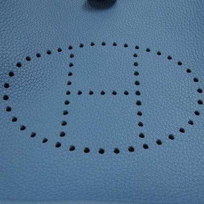 Hermes Clemence Evelyn III Amazone PM Bleu Mykonos 9 of 9