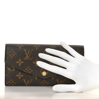 Louis Vuitton Monogram Sarah Wallet NM Coquelicot 2 of 9