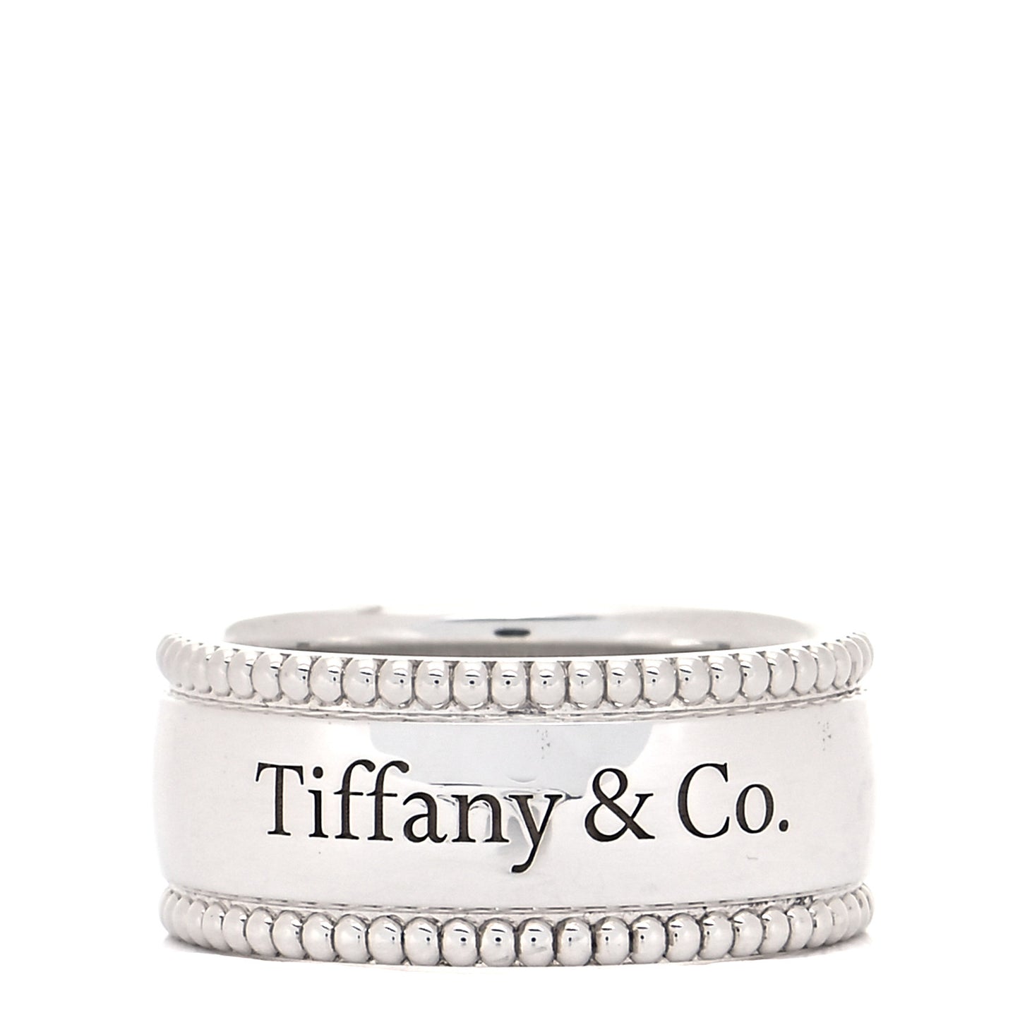 Sterling Silver Milgrain I Love You Band Ring 48 4.5