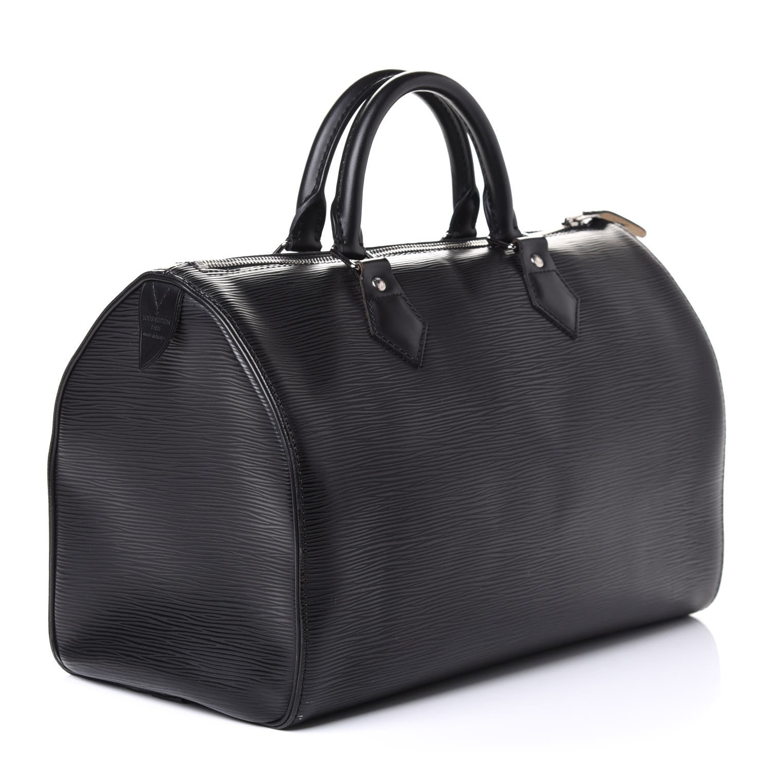 Louis Vuitton Epi Speedy 30 Black 3 of 9