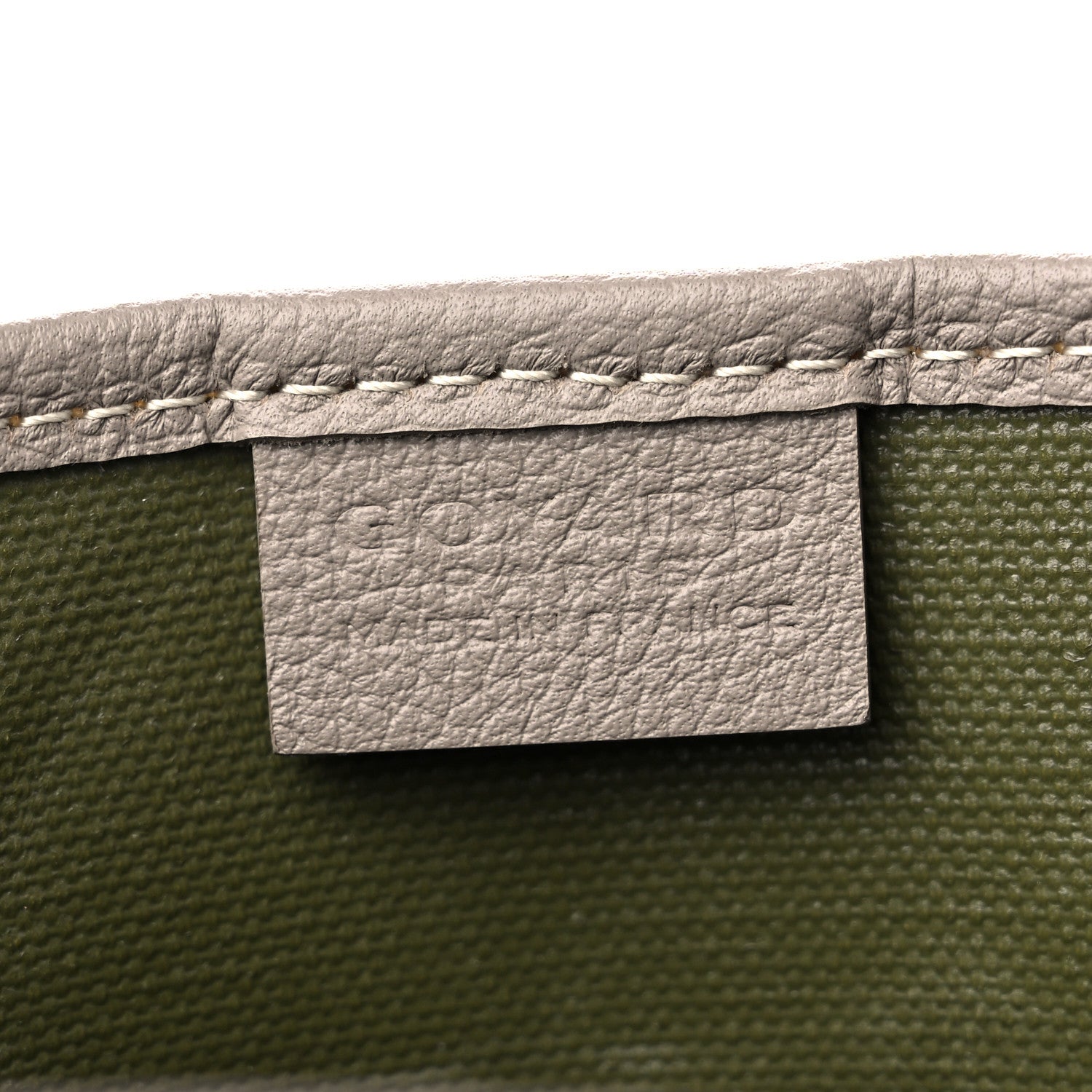 Goyard Goyardine Poitiers Claire Voie Tote Grege Khaki 6 of 10
