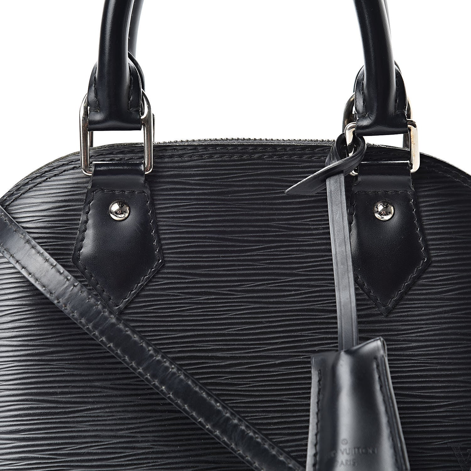 Louis Vuitton Epi Alma BB Black 9 of 13