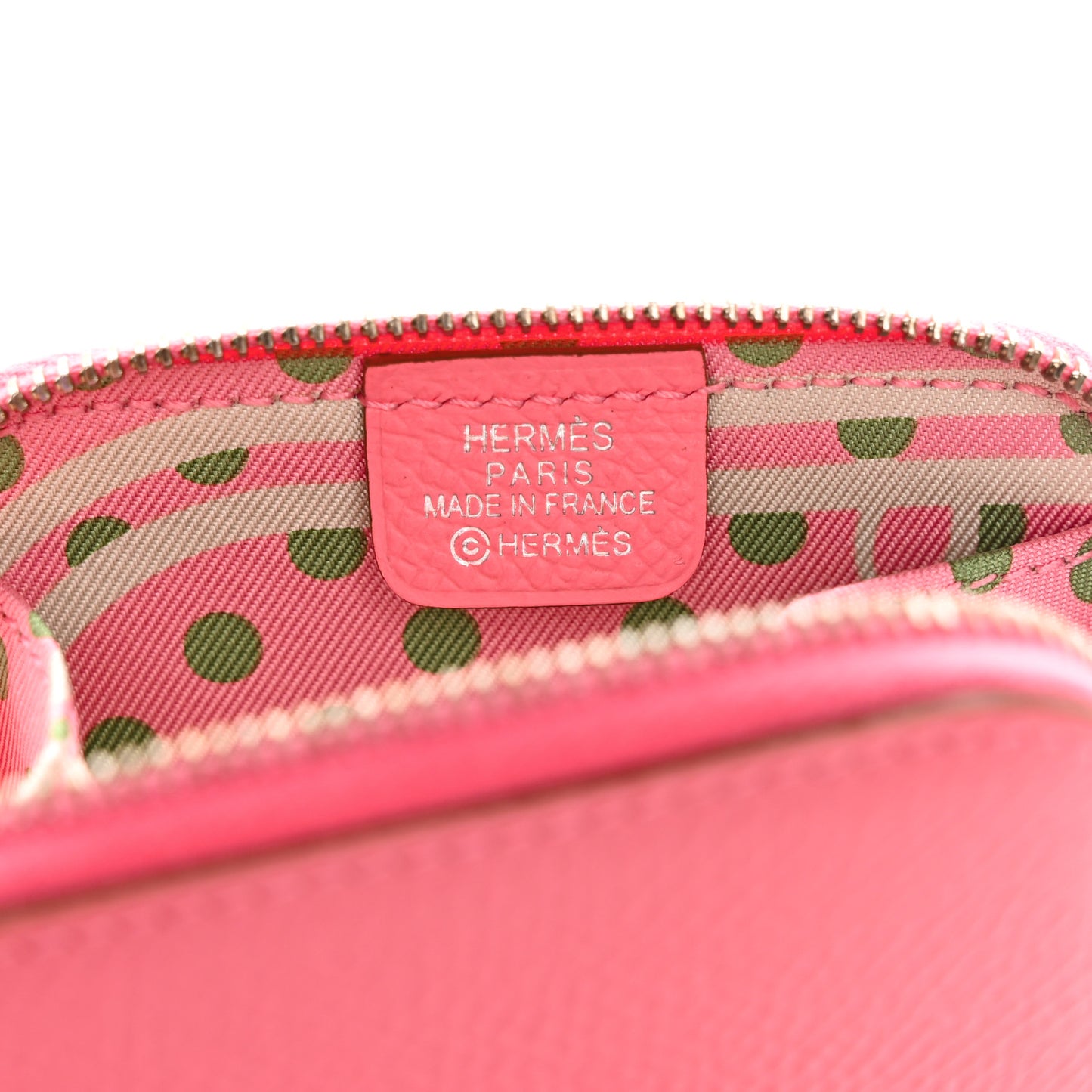 Epsom Silk'In Coin Purse Rose Confetti