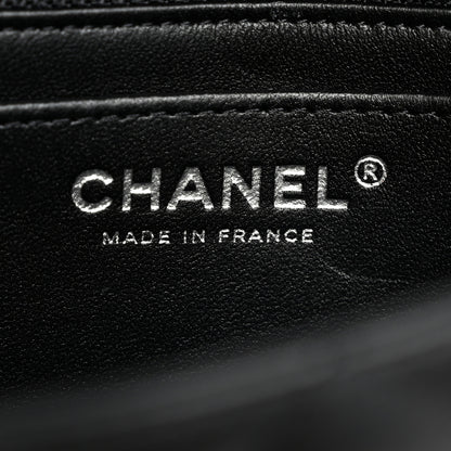Chanel Lambskin Quilted Mini Rectangular Flap Black 6 of 10