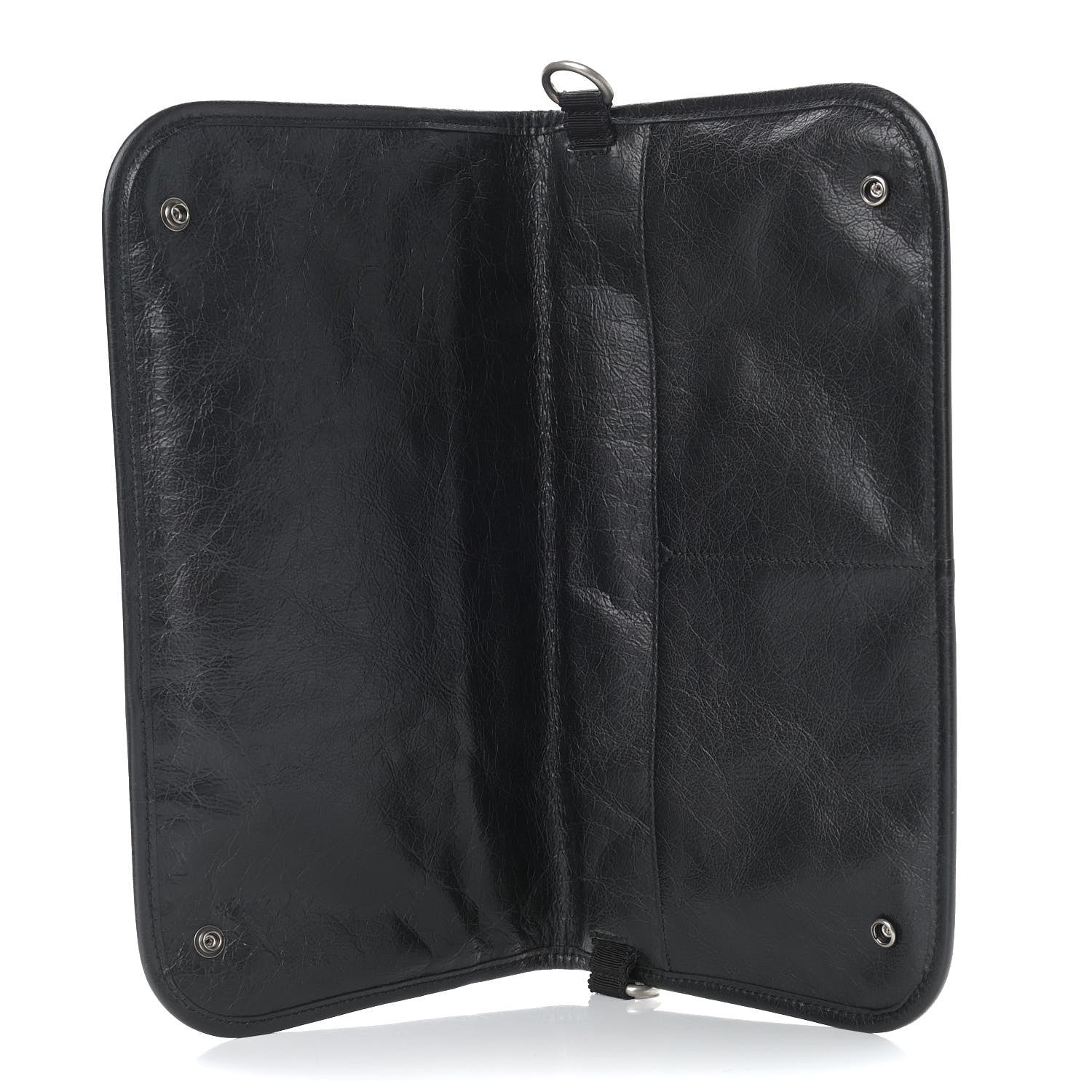 Gucci Fluffy Calfskin Morpheus Messenger Bag Black 4 of 10