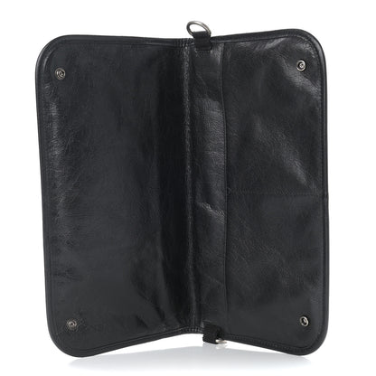 Gucci Fluffy Calfskin Morpheus Messenger Bag Black 4 of 10