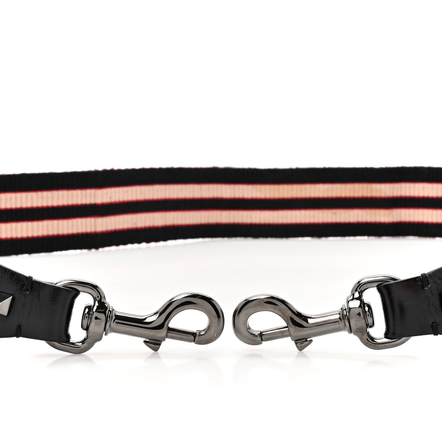 Valentino Garavani Canvas Loveblade Embroidered Rockstud Guitar Strap Multicolor 3 of 5