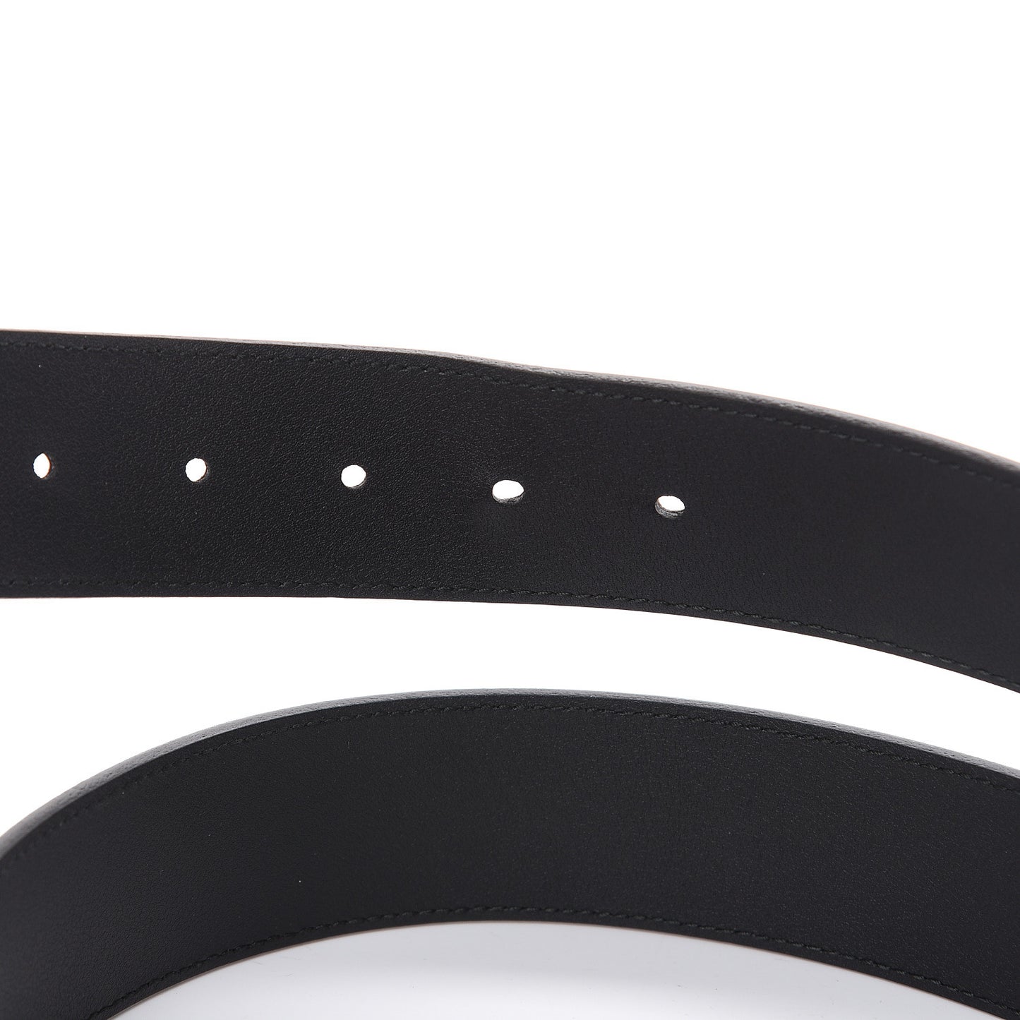 Textured Calfskin Double G 40mm Belt 105 42 Black