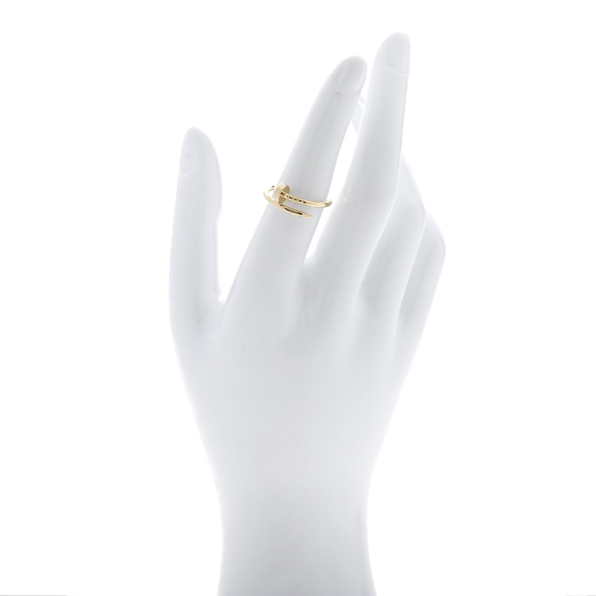 Cartier 18K Yellow Gold Small Juste Un Clou Ring 52 6 2 of 6