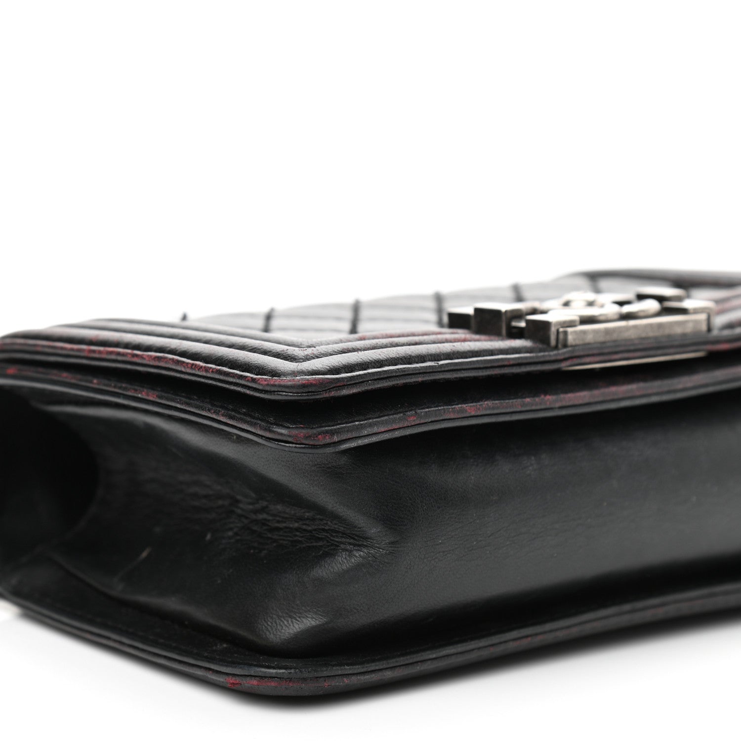 Chanel Lambskin Quilted Small Boy Flap Black 9 of 18