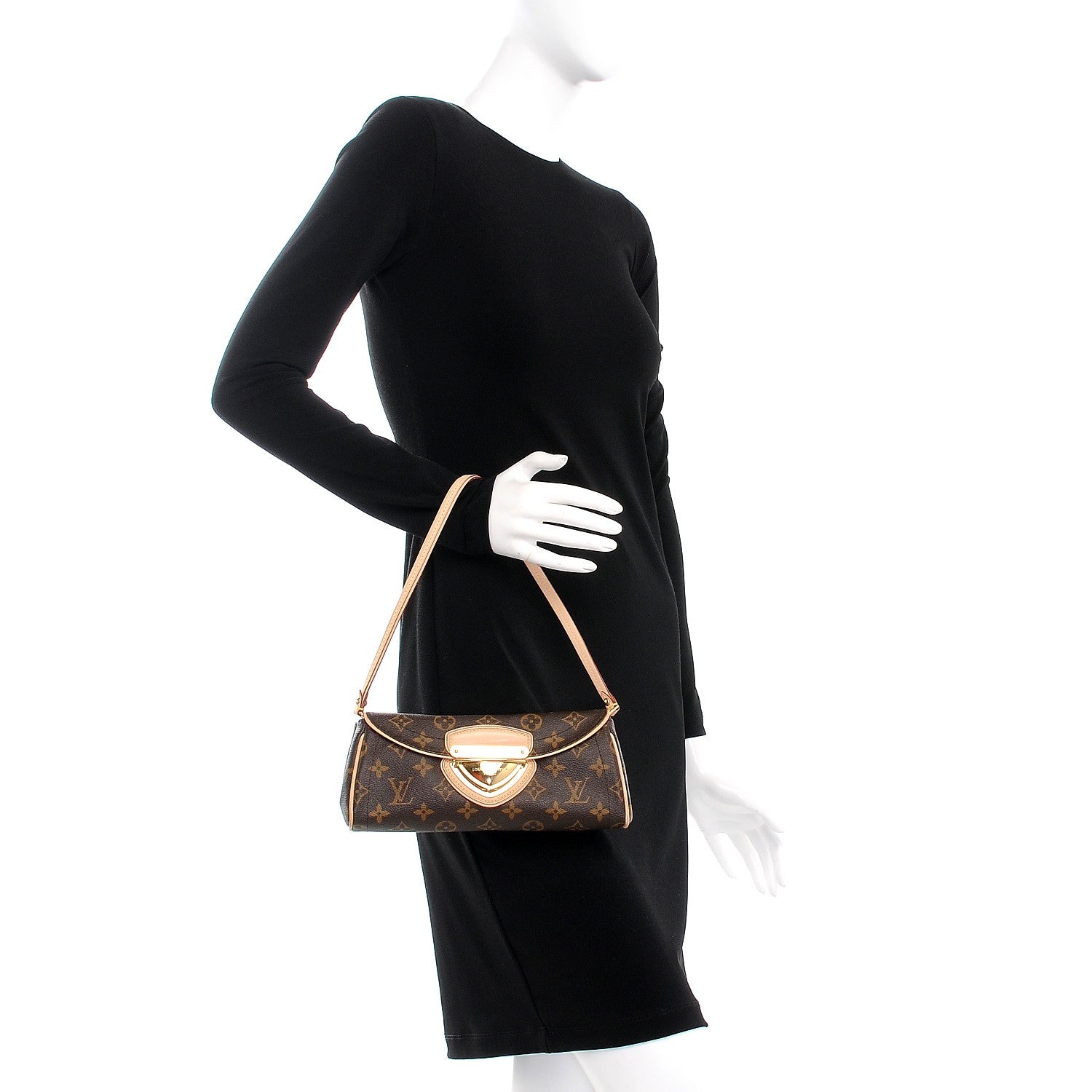 Louis Vuitton Monogram Beverly Clutch 2 of 8