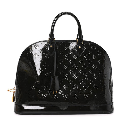 Louis Vuitton Vernis Alma GM Blue Infini 1 of 10