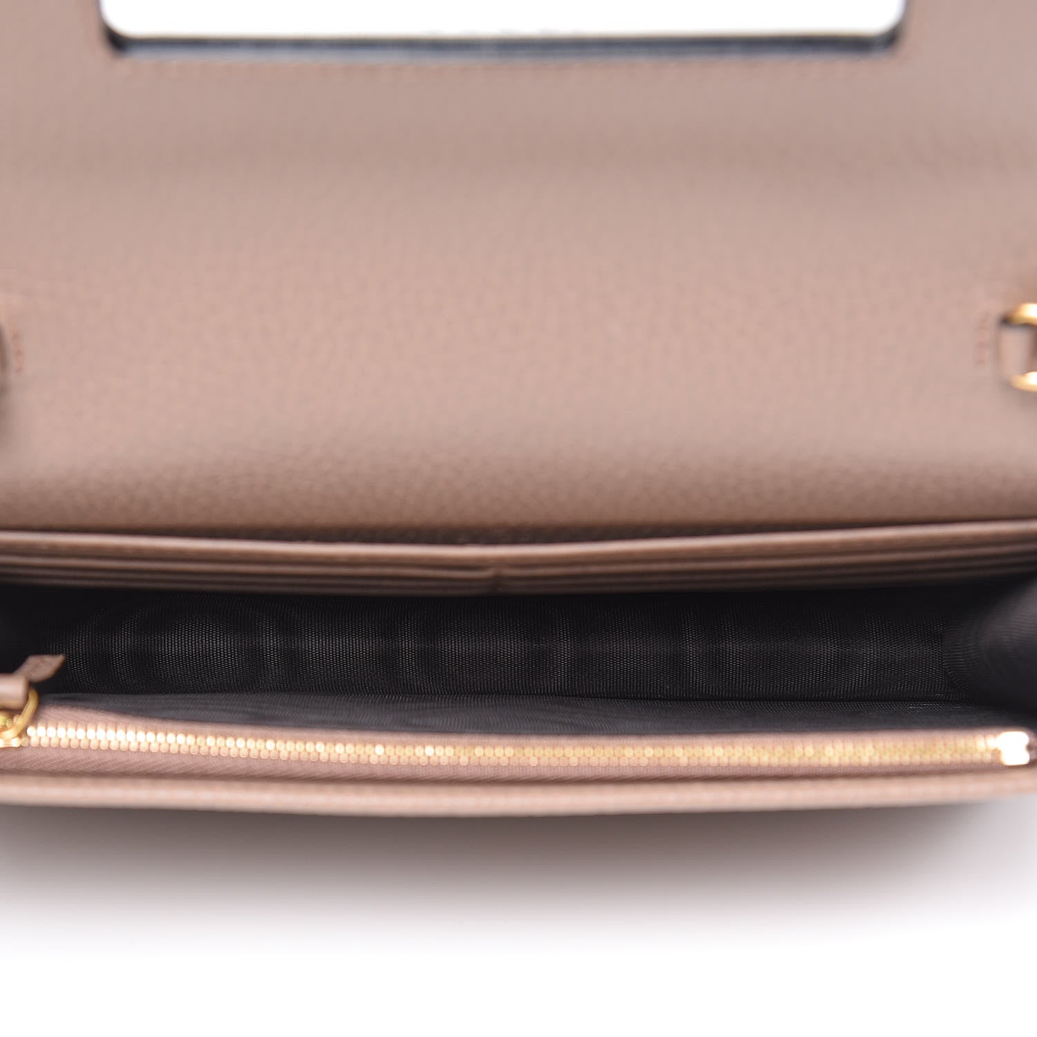 Gucci Calfskin Mini GG Marmont Chain Wallet Porcelain Rose 7 of 10