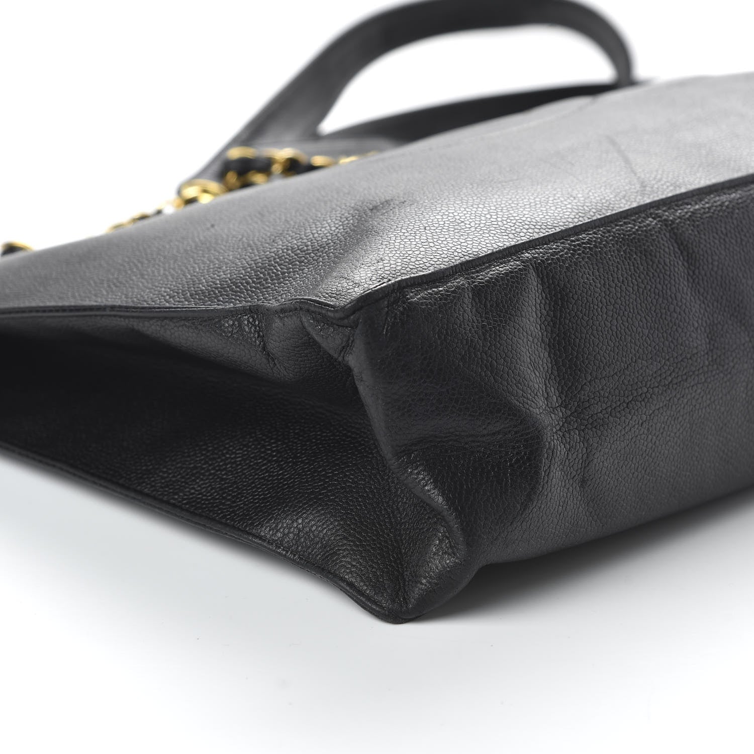 Chanel Caviar CC Tote Black 6 of 11
