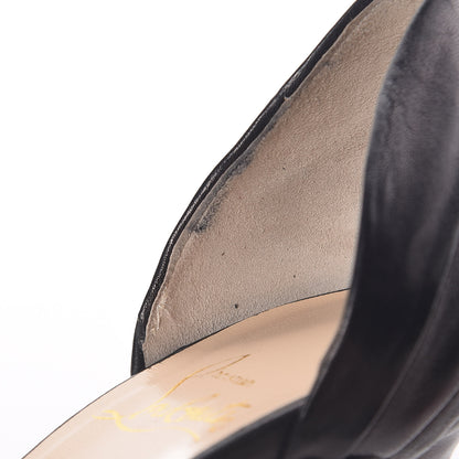 Christian Louboutin Nappa Turbella 120 Platform Sandals 40.5 Black 8 of 13