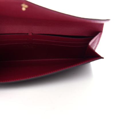 Louis Vuitton Monogram Jeanne Wallet Fuchsia 7 of 9