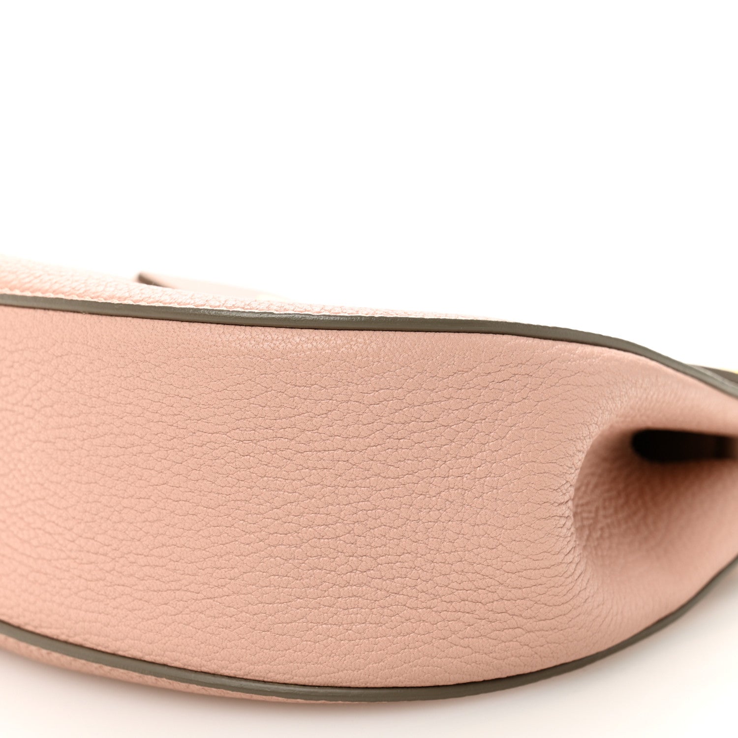 Chloe Grained Lambskin Drew Shoulder Bag Cement Pink 10 of 10