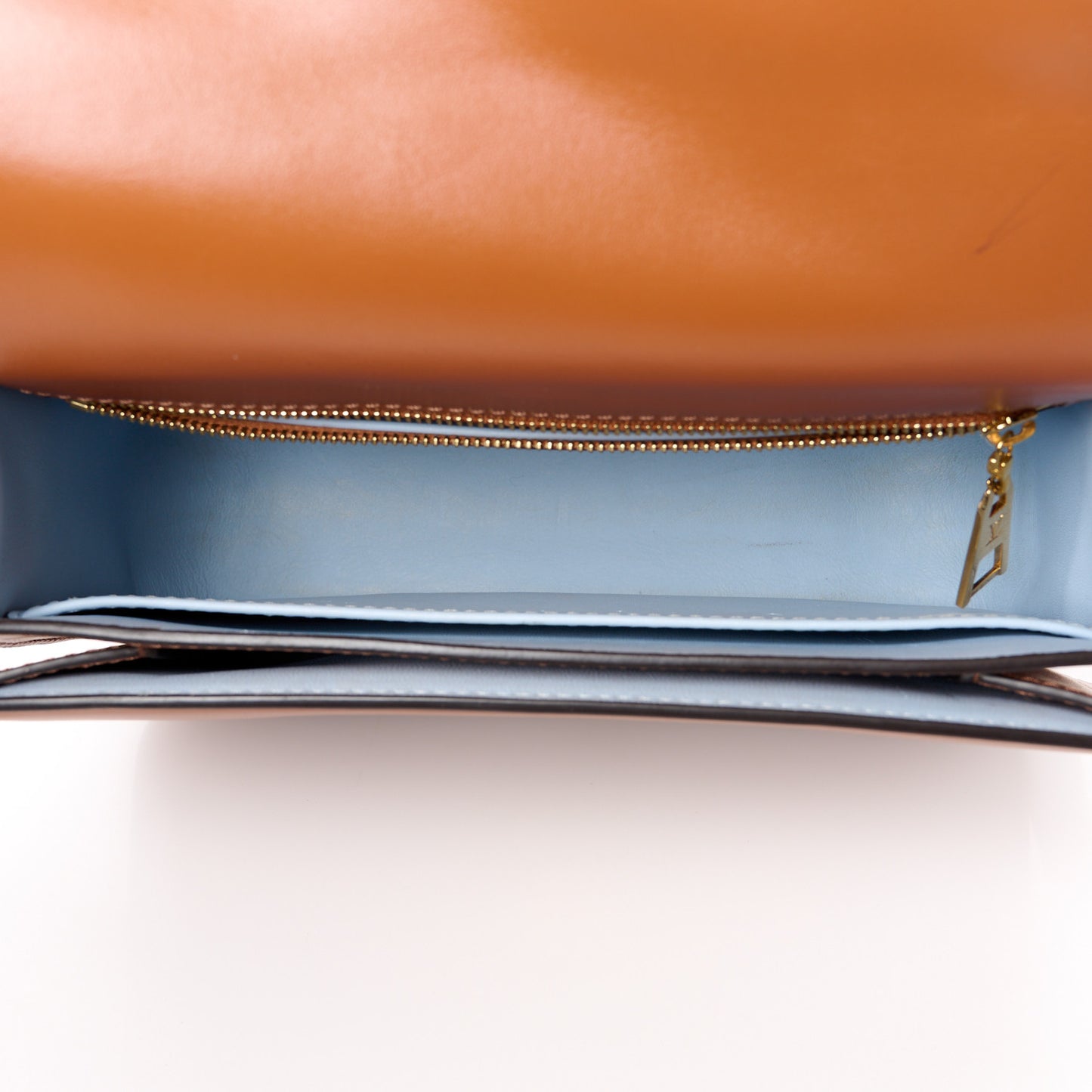 Smooth Calfskin LV Pont 9 Golden Siena